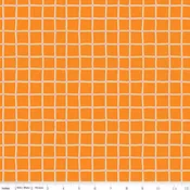 100 AKER WOODS: Picnic Plaid-Orange (1/4 Yard)
