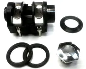 1/4" Mono Input Jack Nickel PC Mount Cliff UK