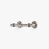 Alden Brass Spring Bar Toilet Paper Holder - Polished Nickel