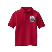 Polo Port Authority® Youth Silk Touch™ Polo Embroidered