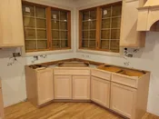 H2 Kitchen - SEMCO Wood Casement Windows, 58 x 48, Pair w/ Colonial Grids, Good
