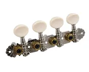 Allparts A-Style 4x4 Tuning Key Set Nickel