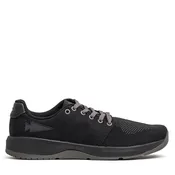 Ballistic Trainers - Black + Black + Charcoal W/ Black Reflective Spearhead