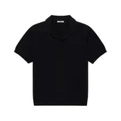 3sixteen - Knit Polo - Black Pima Cotton