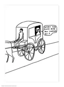 A6 Art Postcard By David Shrigley - What Are You Looking At