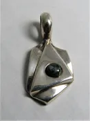 Dynamic Green Stone Pendent