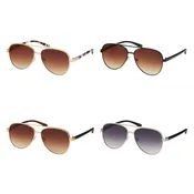 1149 NEW JADE Metal Aviator Assorted Colors