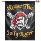 Pittsburgh Pirates Jolly Roger 27 in x 37 in Banner