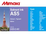 AS5 Ink Cyan 2L Pack