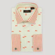 All Over Faith Stripe Contrast | Ivory
