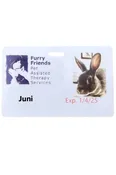 Replacement Badge (for Pets or Humans) — Furry Friends