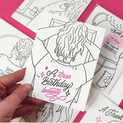 A True Birthday Beauty Card