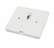 0.5" Height Monopoint - White - 5.4" x 5.4"