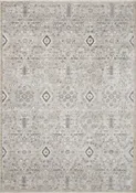 Amber Lewis Loloi Zuma Silver Sky Rug