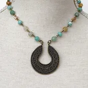 Amazonite Ursula Necklace