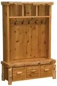 Cedar Entry Locker Unit