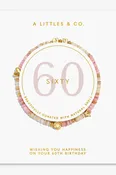 60th Birthday Bracelet