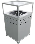 Aluminum Trash Receptacle as TRCP-500