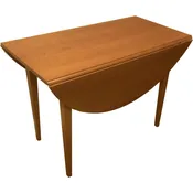 Oval Drop Leaf Table || Shaker Style