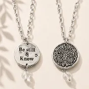 Be Still & Know Butterfly Original Necklace