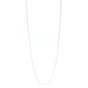 10 Karat Yellow Gold 24" "Curb" Chain