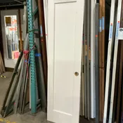 22 x 79 1/4 interior single panel right swing