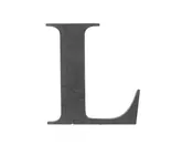 part# 10-SL-L Bare Steel Letters