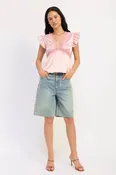 Aliza Satin Top