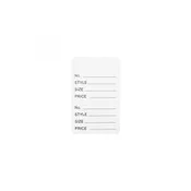 1 1/4" x 1 7/8" Perforated Tags