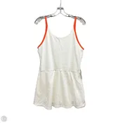 Athletic Dress By Free People In Orange & White, Size: L
