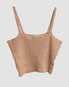 Betty - Two Piece Crop Knit Tank & Sweater