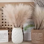 10 Pieces Faux Pampas Grass Home Decor