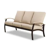 Belle Isle MGP Aluminum Cushion Three Seat Sofa