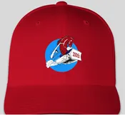200th Red Horse Hat – Embroidered ( two colors& two design options) customizable