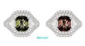 Alexandrite & Diamond 4.69 ct 18k White Gold Ring GIA Retail $48,000