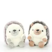 4 pcs adorable plushy hedge hog bag charms/ key chains/ key charms