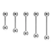 14G Steel Ball Barbell