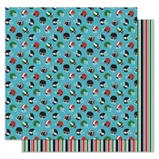 1st and Goal - 12x12 Scrapbook Paper