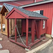 Chicken Coop - 5x7 Aframe Combination - 1133