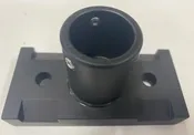 B2 Anodized Black Aluminum Plate