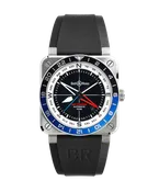BELL & ROSS-BR-03 GMT COMPASS
42 MM
Limited edition of 500 pieces BR0393-COM-ST/SRB