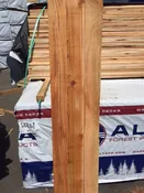 1×5″-6′ #2 Cedar Fence Board