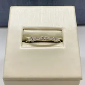 14kw, Diamond Stackable Ring