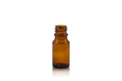 10 ml Amber Glass Round Dropper Bottle 18 GL