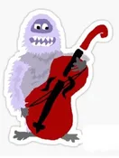 Abominable Snowman Sticker