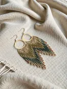 Marie Beaded Hoops | My Saving Grace Boutique