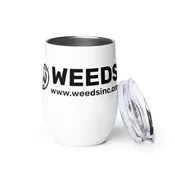 Wine tumbler — Weeds