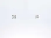 0.18 Cttw Diamond & 14k White Gold Illusion Set Stud Earrings 1 Gram Fw0826lwxdu
