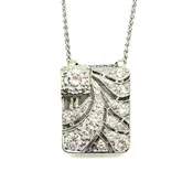 Vintage Art Deco Diamond Pendant