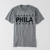 Philadelphia Grey Gym T-Shirt